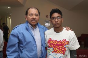 Daniel y Rosario presiden Homenaje al Comandante Tomás Borge Martínez