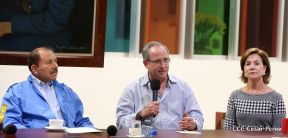 Presidente Daniel sostiene reunión con Grupo Regional Lafise 