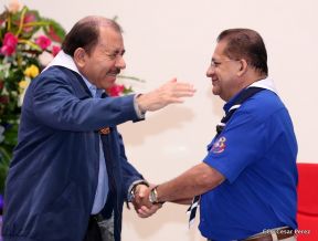 Daniel y Rosario presiden conmemoración del 100 aniversario del Movimiento Scout en Nicaragua