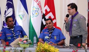 Daniel y Rosario presiden conmemoración del 100 aniversario del Movimiento Scout en Nicaragua