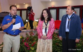 Daniel y Rosario presiden conmemoración del 100 aniversario del Movimiento Scout en Nicaragua