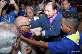 Daniel y Rosario presiden conmemoración del 100 aniversario del Movimiento Scout en Nicaragua