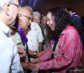 Daniel y Rosario presiden conmemoración del 100 aniversario del Movimiento Scout en Nicaragua