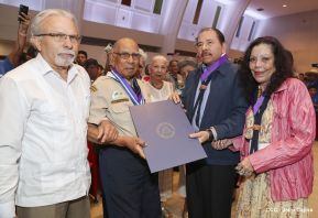 Daniel y Rosario presiden conmemoración del 100 aniversario del Movimiento Scout en Nicaragua