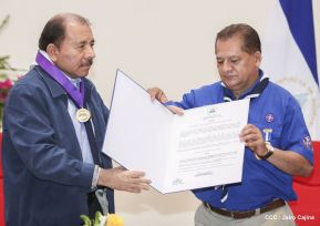Daniel y Rosario presiden conmemoración del 100 aniversario del Movimiento Scout en Nicaragua