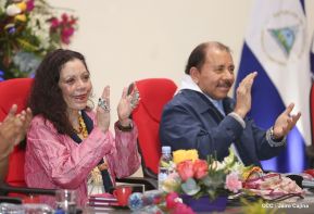 Daniel y Rosario presiden conmemoración del 100 aniversario del Movimiento Scout en Nicaragua