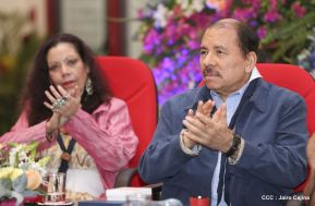 Daniel y Rosario presiden conmemoración del 100 aniversario del Movimiento Scout en Nicaragua