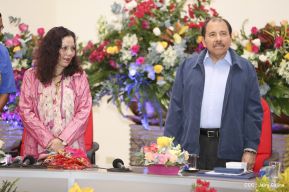 Daniel y Rosario presiden conmemoración del 100 aniversario del Movimiento Scout en Nicaragua