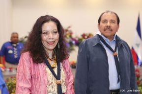 Daniel y Rosario presiden conmemoración del 100 aniversario del Movimiento Scout en Nicaragua