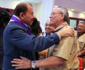 Daniel y Rosario presiden conmemoración del 100 aniversario del Movimiento Scout en Nicaragua
