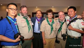 Daniel y Rosario presiden conmemoración del 100 aniversario del Movimiento Scout en Nicaragua