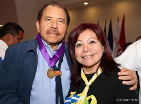 Daniel y Rosario presiden conmemoración del 100 aniversario del Movimiento Scout en Nicaragua