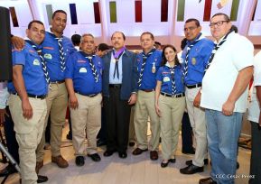 Daniel y Rosario presiden conmemoración del 100 aniversario del Movimiento Scout en Nicaragua