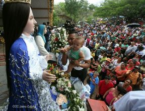 Nicaragua celebra 37 años de la aparición de la Virgen de Cuapa