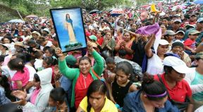 Nicaragua celebra 37 años de la aparición de la Virgen de Cuapa