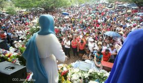 Nicaragua celebra 37 años de la aparición de la Virgen de Cuapa