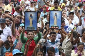 Nicaragua celebra 37 años de la aparición de la Virgen de Cuapa