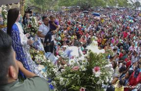 Nicaragua celebra 37 años de la aparición de la Virgen de Cuapa