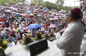Nicaragua celebra 37 años de la aparición de la Virgen de Cuapa