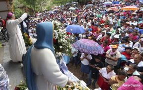 Nicaragua celebra 37 años de la aparición de la Virgen de Cuapa