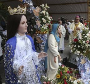 Nicaragua celebra 37 años de la aparición de la Virgen de Cuapa