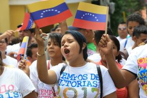 Juventud Sandinista expresa solidaridad con Revolución Bolivariana 