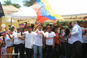 Juventud Sandinista expresa solidaridad con Revolución Bolivariana 