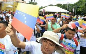 Juventud Sandinista expresa solidaridad con Revolución Bolivariana 