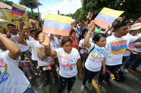 Juventud Sandinista expresa solidaridad con Revolución Bolivariana 