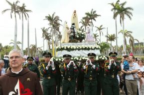 Nicaragua celebra a la Virgen de Fátima