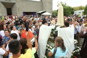Nicaragua celebra a la Virgen de Fátima