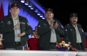 Daniel y Rosario presiden acto del 122 Aniversario del Natalicio del General Sandino