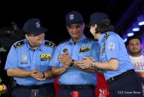 Daniel y Rosario presiden acto del 122 Aniversario del Natalicio del General Sandino