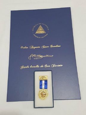 Presidente Daniel celebra el 84 aniversario natal de Blanca Segovia Sandino Aráuz