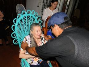 Presidente Daniel celebra el 84 aniversario natal de Blanca Segovia Sandino Aráuz