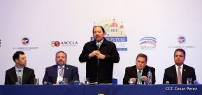 Comandante Daniel participa en clausura de Conferencia Business Future of the Americas 