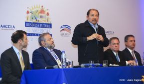 Comandante Daniel participa en clausura de Conferencia Business Future of the Americas 
