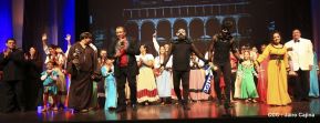 Presentación de la ópera "El Lobo y el Santo" en el Teatro Rubén Darío