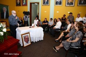 Despedida del Padre Miguel D'Escoto