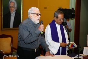 Despedida del Padre Miguel D'Escoto