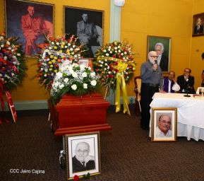 Despedida del Padre Miguel D'Escoto