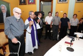 Despedida del Padre Miguel D'Escoto