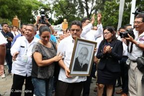 Despedida del Padre Miguel D'Escoto