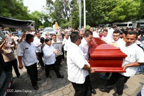 Despedida del Padre Miguel D'Escoto