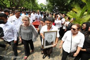 Despedida del Padre Miguel D'Escoto