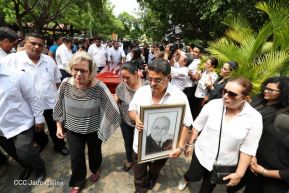 Despedida del Padre Miguel D'Escoto