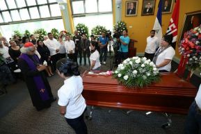 Despedida del Padre Miguel D'Escoto