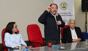 Presidente Daniel Ortega participa en Foro Regional de Solidaridad Olímpica