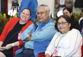 Comandante Daniel y Compañera Rosario encabezan Congreso Sandinista Nacional