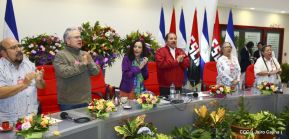 Comandante Daniel y Compañera Rosario encabezan Congreso Sandinista Nacional